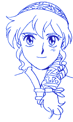 Luna from: Lunar the Silver Star Story Mega CD